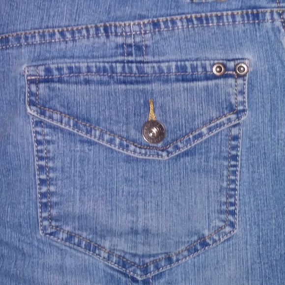 Gloria Vanderbilt skirt denim stretch, size 8 - Picture 5 of 5